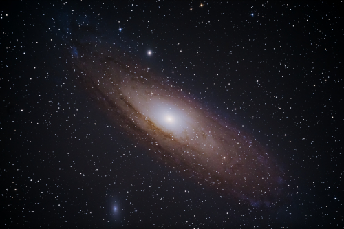 NGC224 (M31) Andromeda-Galaxy und NGC205 (M110) und NGC221 (M32) Â© 2020 by Tobias Wittmann Â· wittinobi