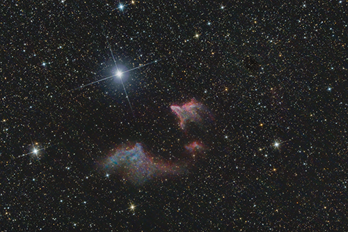 IC63 Ghost-Nebula Â© 2021 by Tobias Wittmann Â· wittinobi